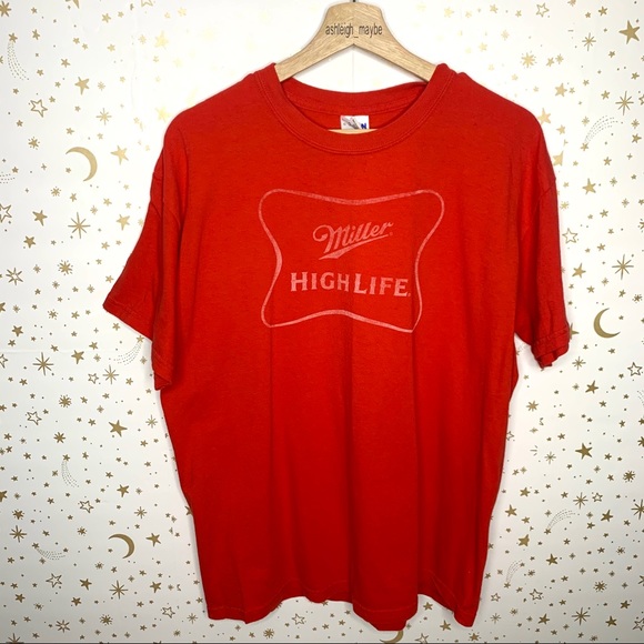 Miller Other - Miller High Life | Beer Red Short Sleeve T-Shirt